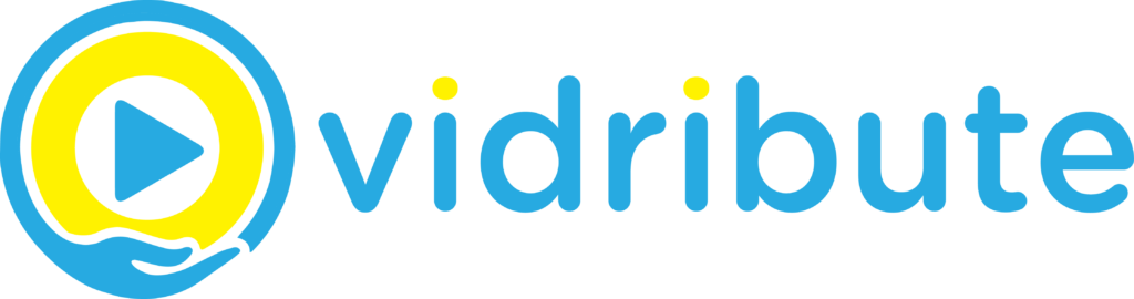 Ein Logo der Firma Vidribute
