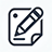 Icon of a pencil sketching